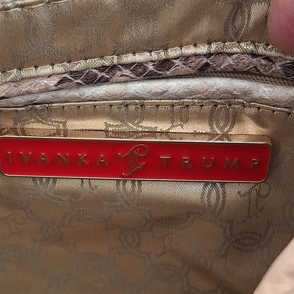 Ivanka Trump Python Print Crossbody - Picture 5 of 9